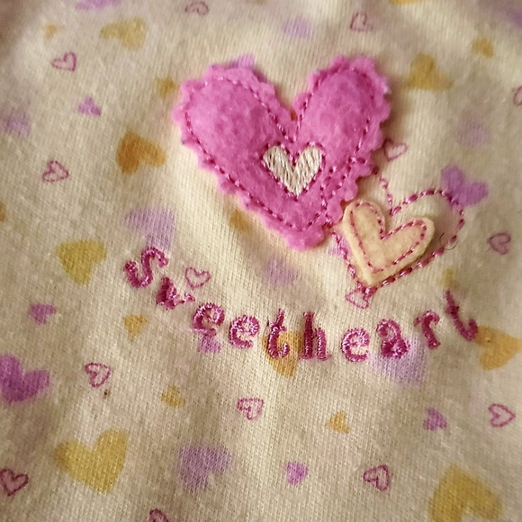 Carters One Year division Sunsuit for infant girls - Picture 3 of 5